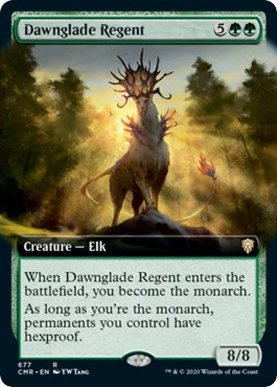 Dawnglade Regent (Extended Art) [Commander Legends] | Nerdhalla Games