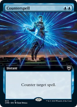 Counterspell (Extended Art) [Commander Legends] | Nerdhalla Games