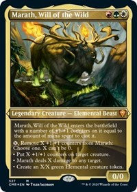 Marath, Will of the Wild (Foil Etched) [Commander Legends] | Nerdhalla Games