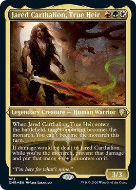 Jared Carthalion, True Heir (Foil Etched) [Commander Legends] | Nerdhalla Games