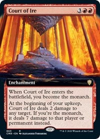 Court of Ire (Extended Art) [Commander Legends] | Nerdhalla Games