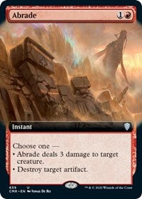 Abrade (Extended Art) [Commander Legends] | Nerdhalla Games