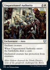 Unquestioned Authority [Commander Legends] | Nerdhalla Games