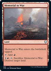 Memorial to War [Commander Legends] | Nerdhalla Games