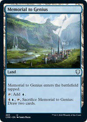 Memorial to Genius [Commander Legends] | Nerdhalla Games