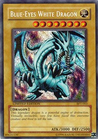 Blue-Eyes White Dragon [BPT-003] Secret Rare | Nerdhalla Games