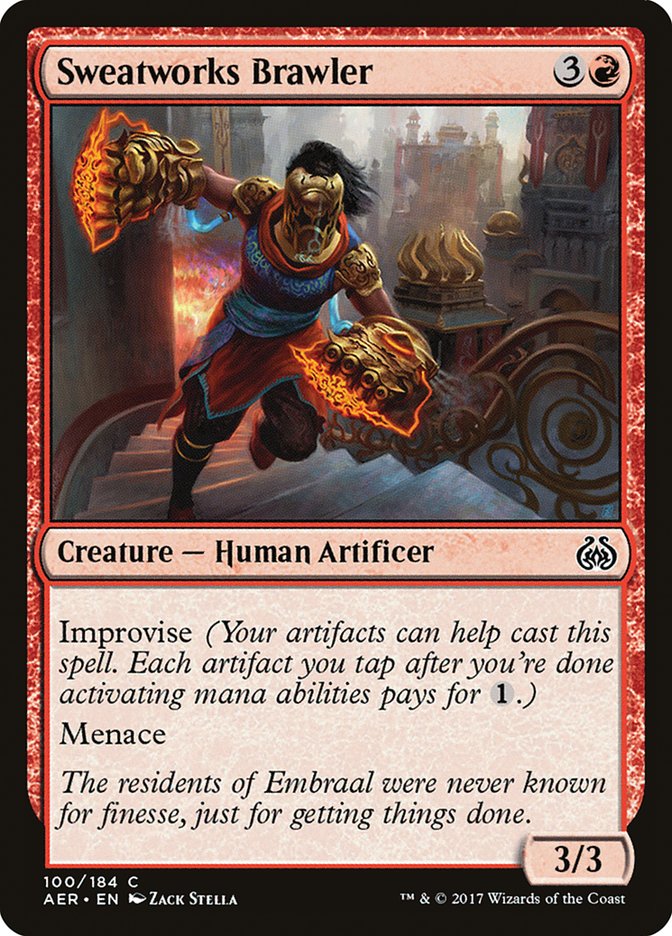 Sweatworks Brawler [Aether Revolt] | Nerdhalla Games