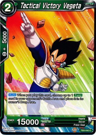 Tactical Victory Vegeta [TB3-040] | Nerdhalla Games