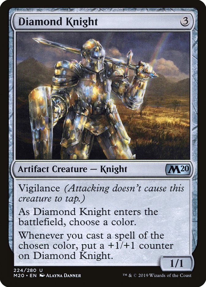 Diamond Knight [Core Set 2020] | Nerdhalla Games