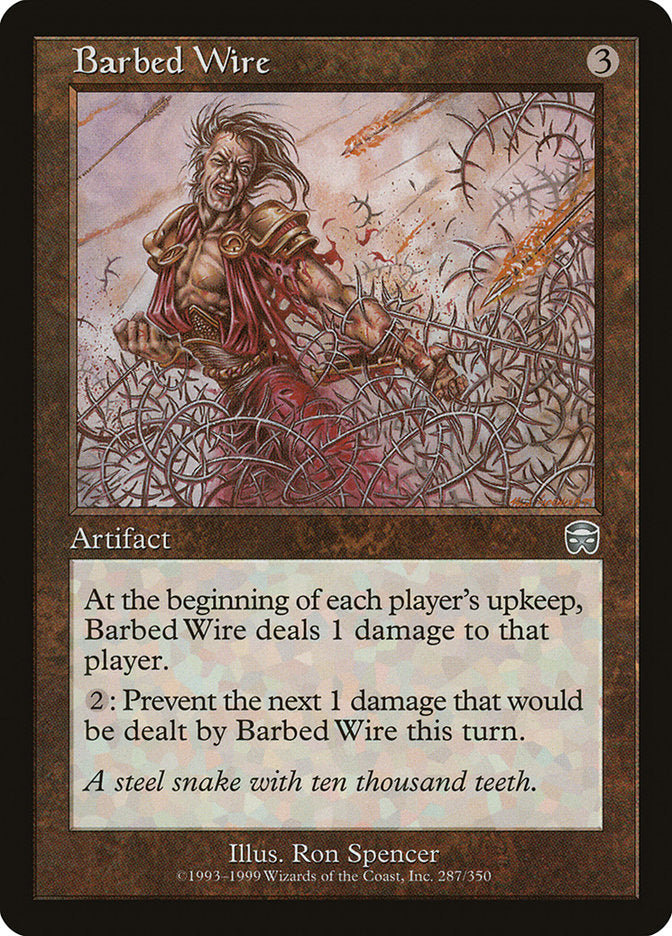 Barbed Wire [Mercadian Masques] | Nerdhalla Games