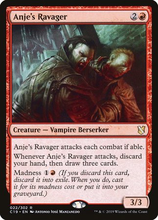 Anje's Ravager [Commander 2019] | Nerdhalla Games