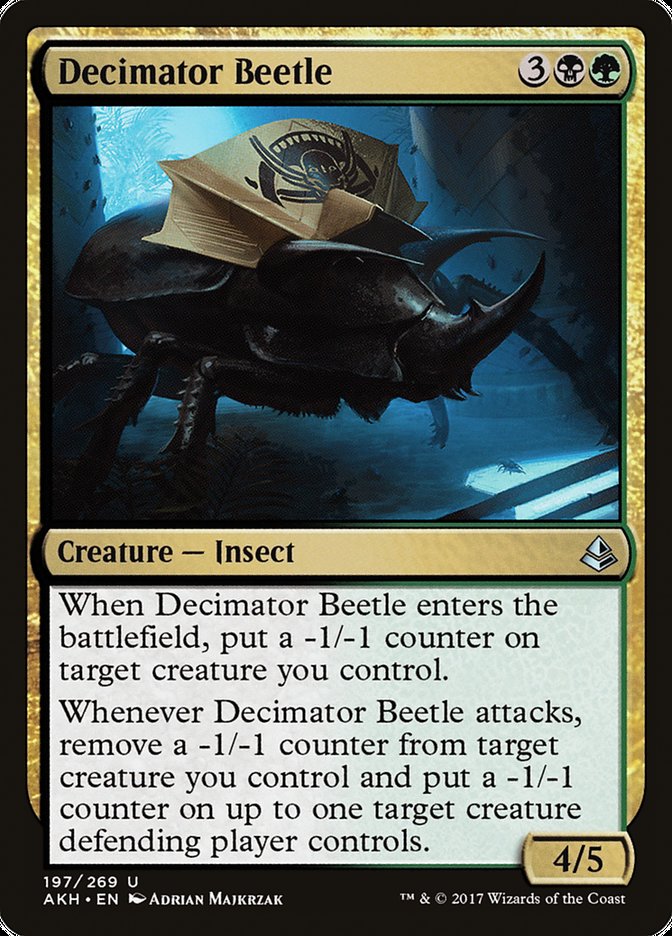 Decimator Beetle [Amonkhet] | Nerdhalla Games