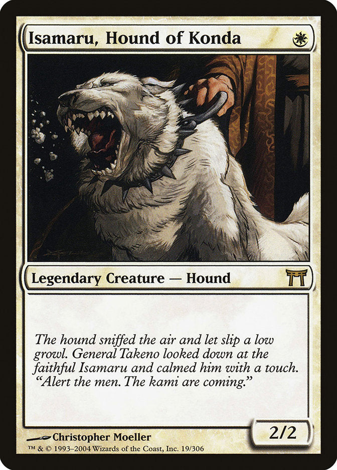 Isamaru, Hound of Konda [Champions of Kamigawa] | Nerdhalla Games