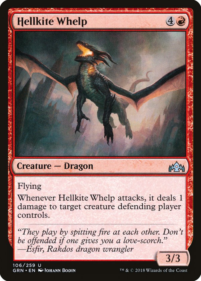 Hellkite Whelp [Guilds of Ravnica] | Nerdhalla Games