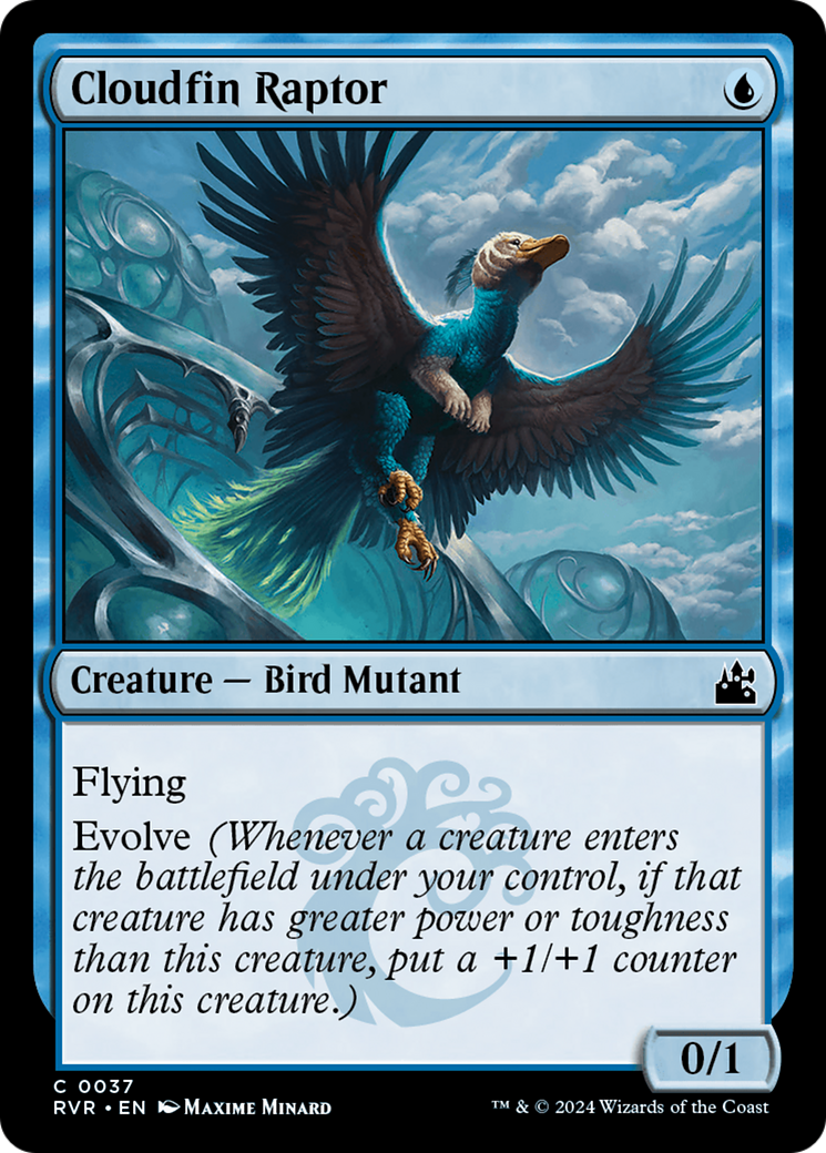 Cloudfin Raptor [Ravnica Remastered] | Nerdhalla Games