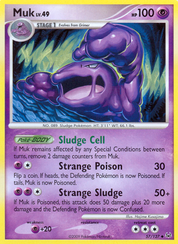 Muk (57/127) [Platinum: Base Set] | Nerdhalla Games