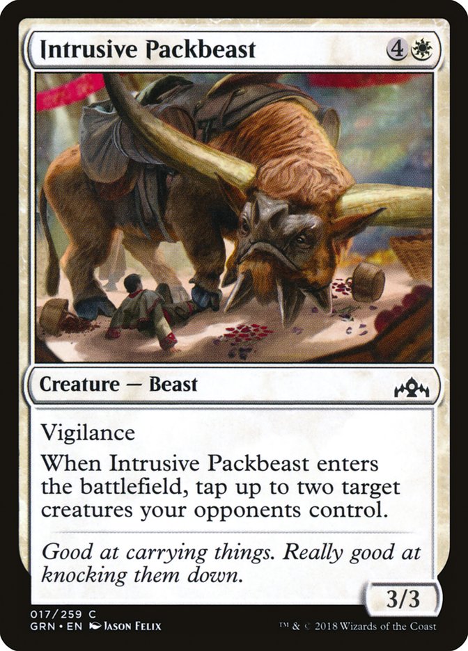 Intrusive Packbeast [Guilds of Ravnica] | Nerdhalla Games