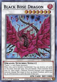 Black Rose Dragon (Blue) [LDS2-EN110] Ultra Rare | Nerdhalla Games