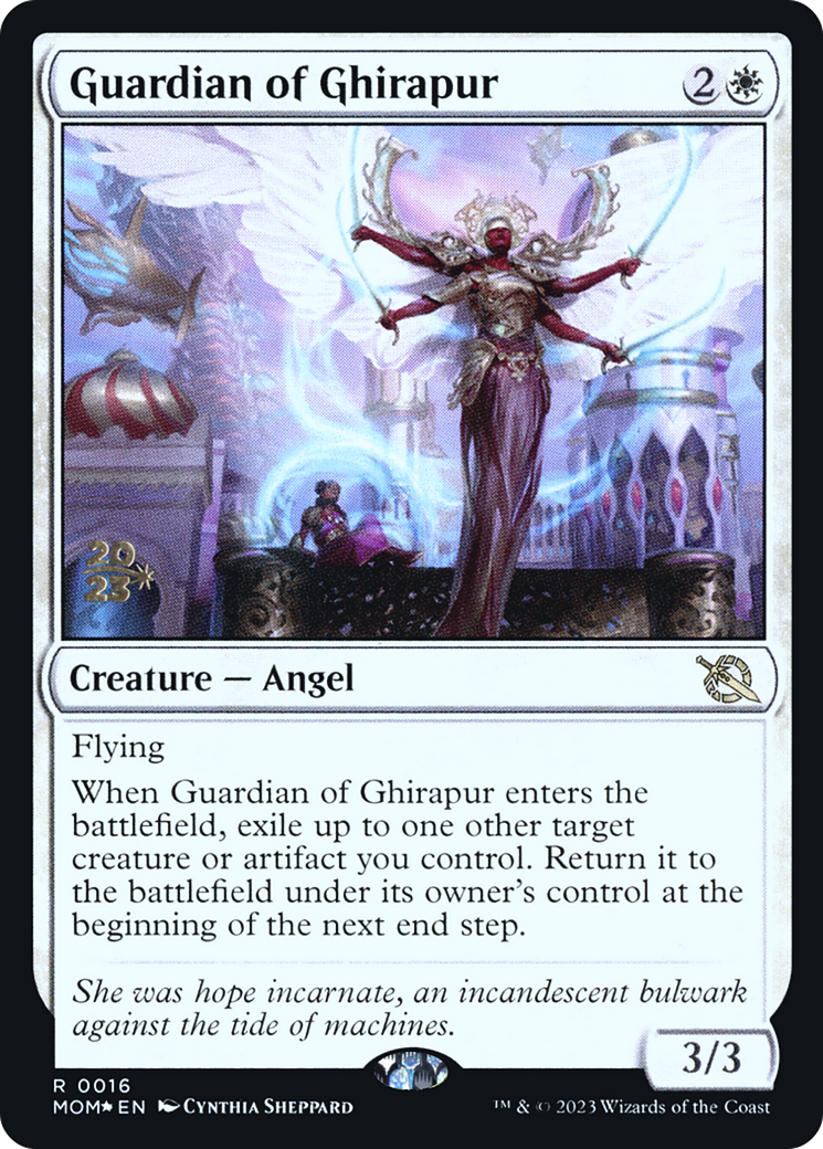 Guardian of Ghirapur [March of the Machine Prerelease Promos] | Nerdhalla Games