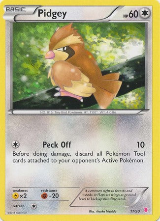 Pidgey (11/30) [XY: Trainer Kit 1 - Wigglytuff] | Nerdhalla Games