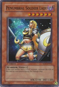 Penumbral Soldier Lady [SOD-EN033] Super Rare | Nerdhalla Games