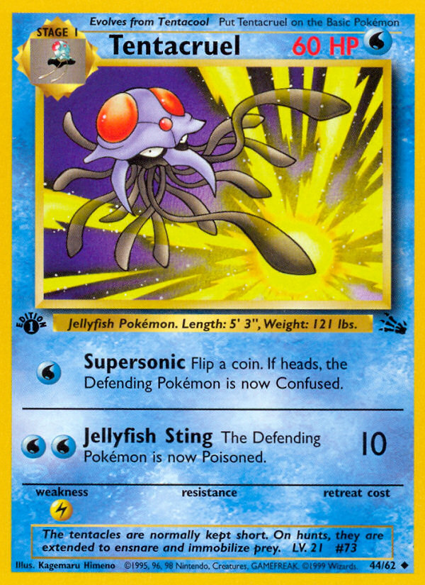 Tentacruel (44/62) [Fossil 1st Edition] | Nerdhalla Games