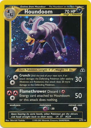 Houndoom (4/75) [Neo Discovery Unlimited] | Nerdhalla Games