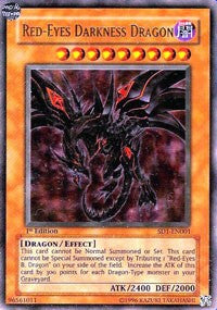 Red-Eyes Darkness Dragon [SD1-EN001] Ultra Rare | Nerdhalla Games