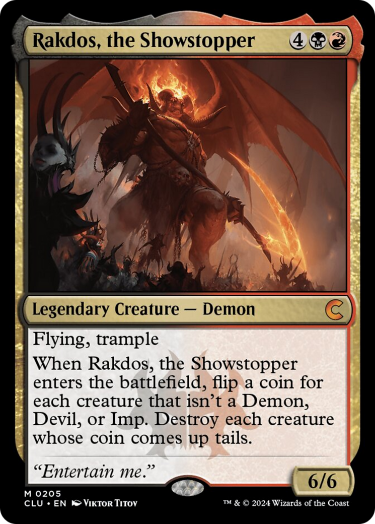 Rakdos, the Showstopper [Ravnica: Clue Edition] | Nerdhalla Games