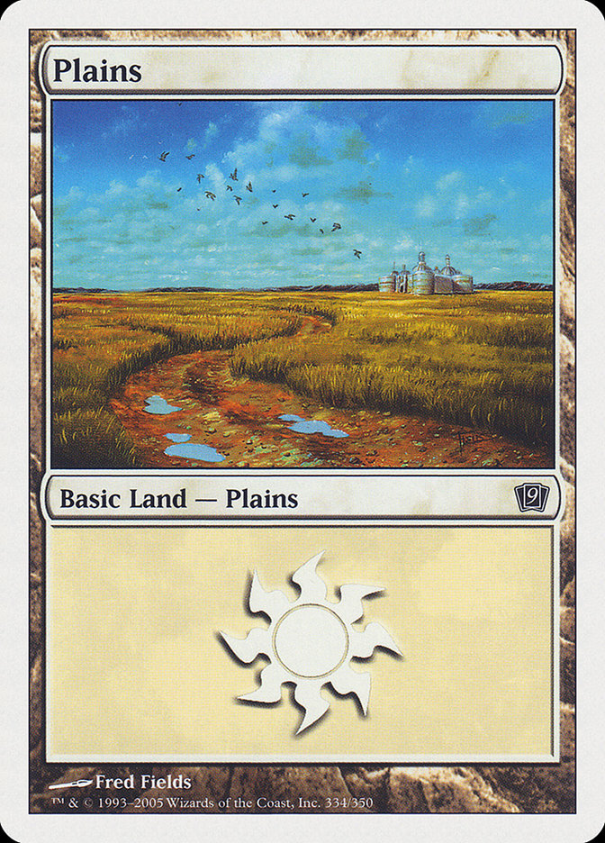 Plains (334) [Ninth Edition] | Nerdhalla Games