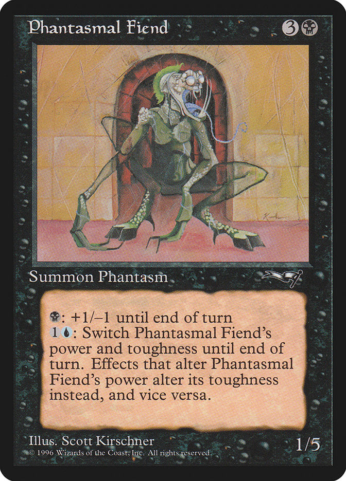 Phantasmal Fiend (Standing) [Alliances] | Nerdhalla Games