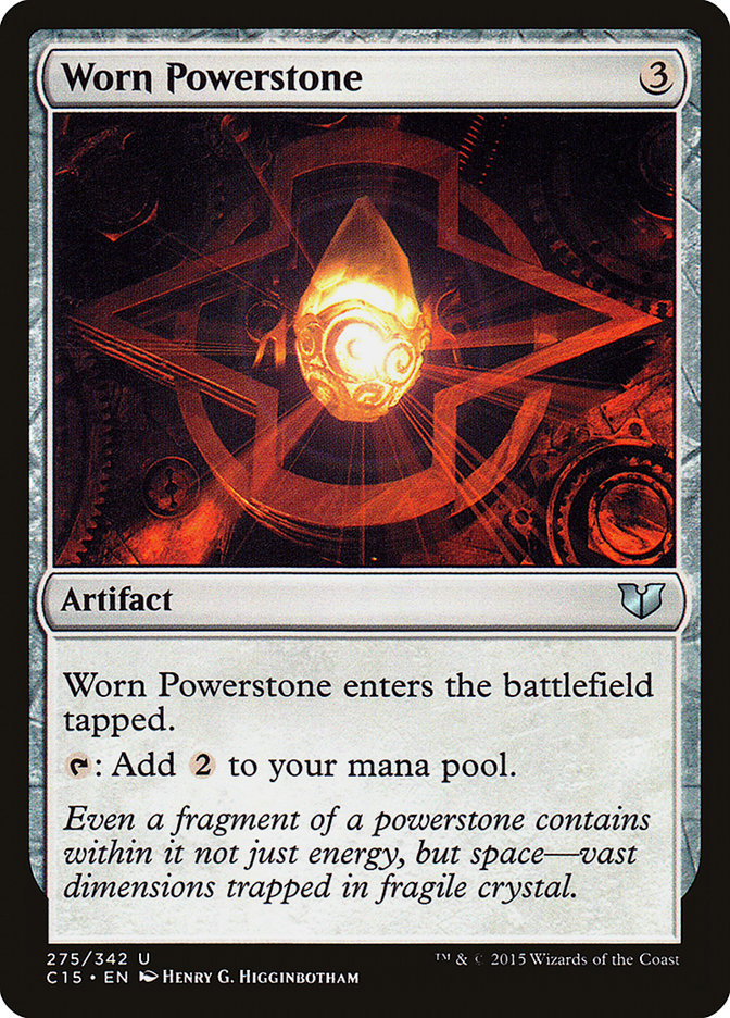 Worn Powerstone [Commander 2015] | Nerdhalla Games