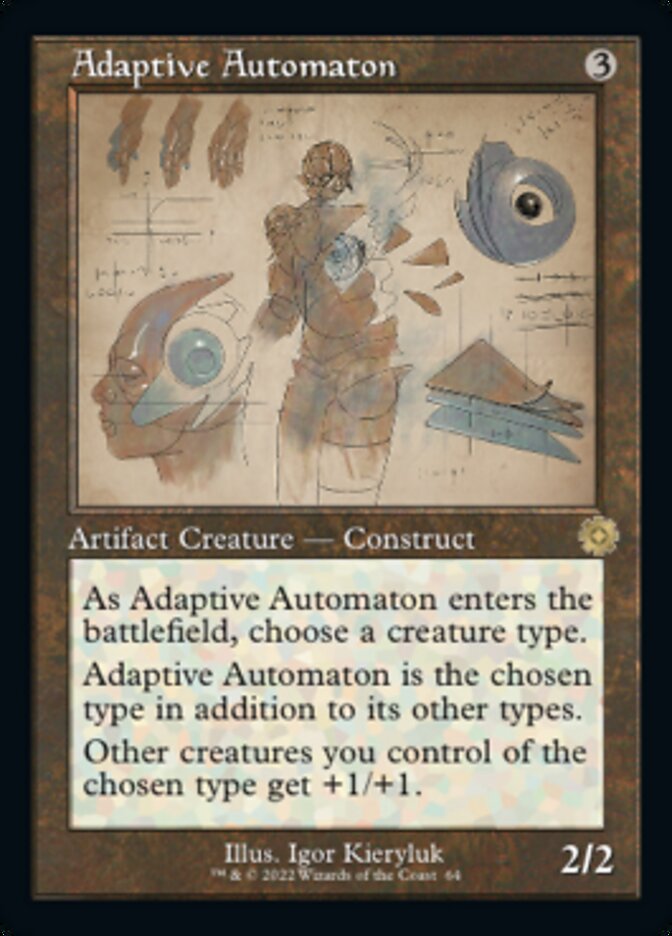 Adaptive Automaton (Retro Schematic) [The Brothers' War Retro Artifacts] | Nerdhalla Games