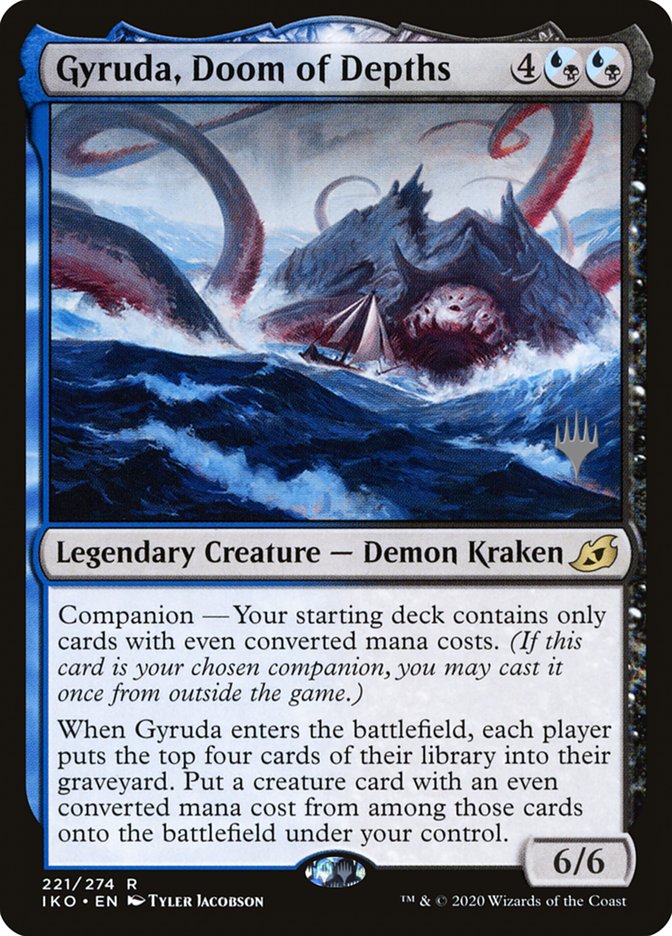 Gyruda, Doom of Depths (Promo Pack) [Ikoria: Lair of Behemoths Promos] | Nerdhalla Games