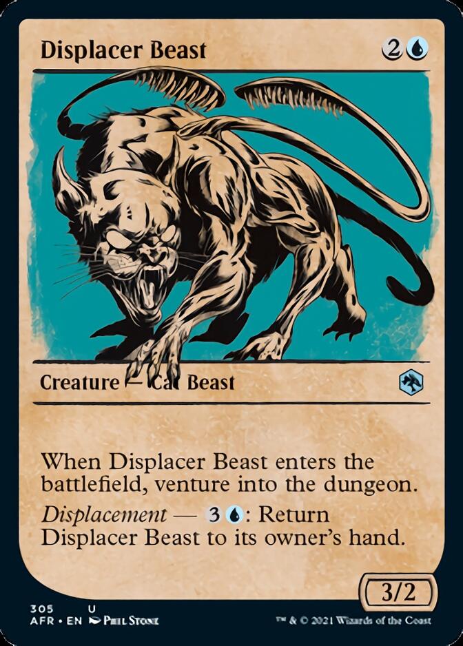 Displacer Beast (Showcase) [Dungeons & Dragons: Adventures in the Forgotten Realms] | Nerdhalla Games