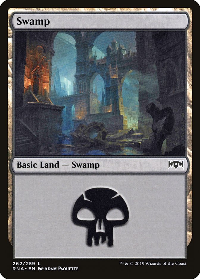 Swamp (262) [Ravnica Allegiance] | Nerdhalla Games