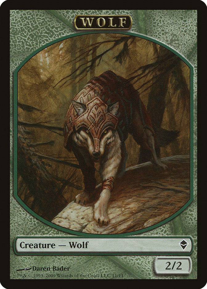 Wolf [Zendikar Tokens] | Nerdhalla Games