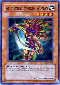 Amazoness Swords Woman [DR1-EN116] Super Rare | Nerdhalla Games