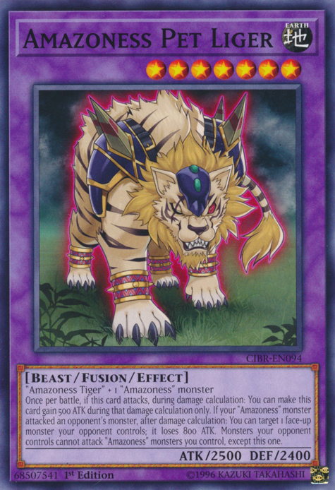 Amazoness Pet Liger [CIBR-EN094] Common | Nerdhalla Games