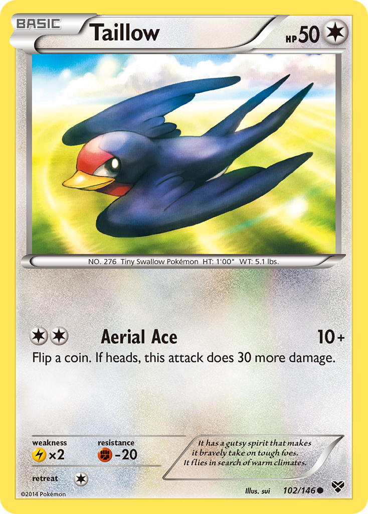 Taillow (102/146) [XY: Base Set] | Nerdhalla Games