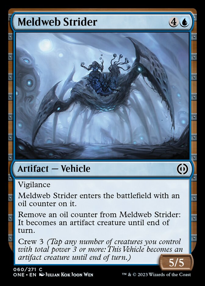 Meldweb Strider [Phyrexia: All Will Be One] | Nerdhalla Games