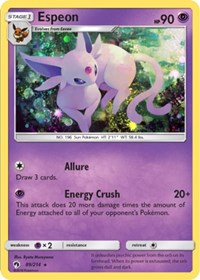 Espeon (89/214) (Cosmos Holo) (Blister Exclusive) [Sun & Moon: Lost Thunder] | Nerdhalla Games