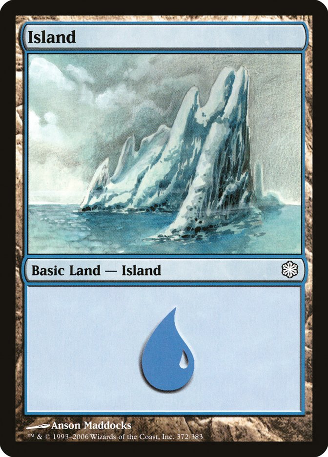 Island (372) [Coldsnap Theme Decks] | Nerdhalla Games