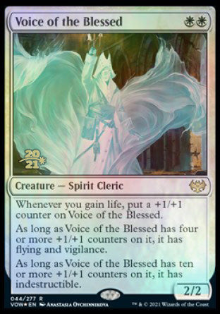 Voice of the Blessed [Innistrad: Crimson Vow Prerelease Promos] | Nerdhalla Games