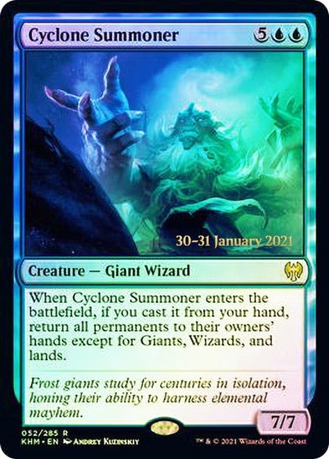 Cyclone Summoner  [Kaldheim Prerelease Promos] | Nerdhalla Games