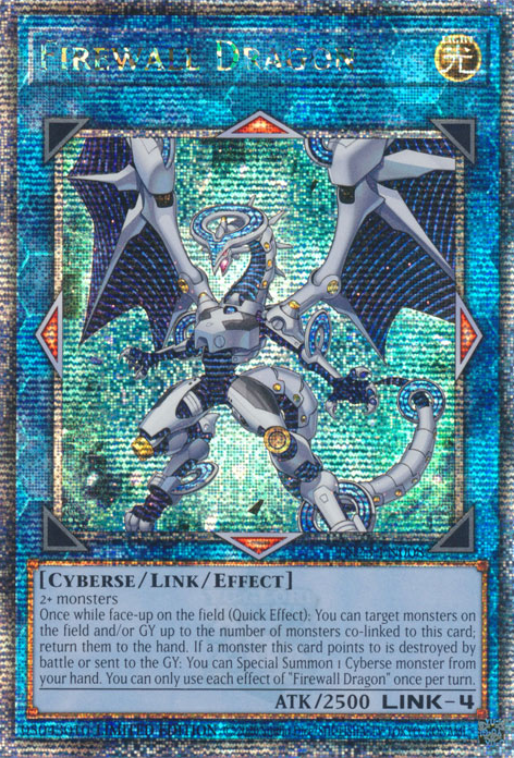 Firewall Dragon [TN23-EN008] Quarter Century Secret Rare | Nerdhalla Games