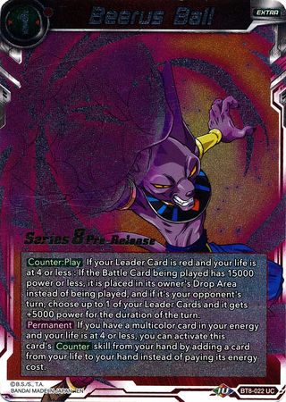 Beerus Ball [BT8-022_PR] | Nerdhalla Games