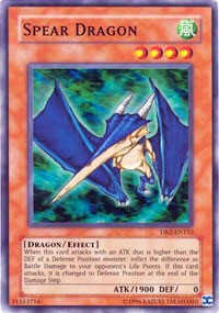 Spear Dragon [DB2-EN152] Super Rare | Nerdhalla Games