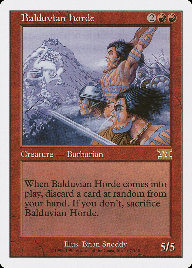 Balduvian Horde [Classic Sixth Edition] | Nerdhalla Games