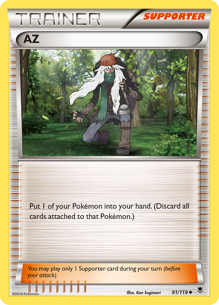 AZ (91/119) [XY: Phantom Forces] | Nerdhalla Games